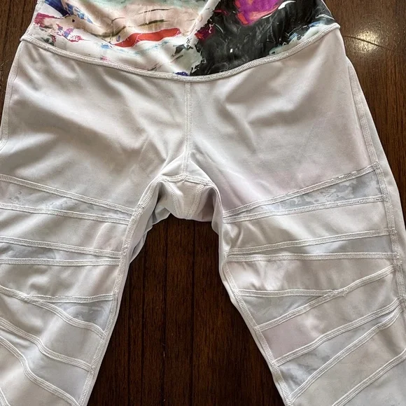 Lululemon high times pigment wave multi colour leggings size 10 - Picture 9 of 15